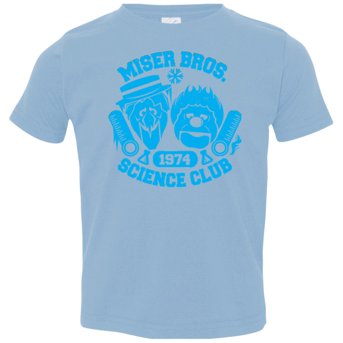 T-Shirts Light Blue / 2T Miser bros Science Club Toddler Premium T-Shirt