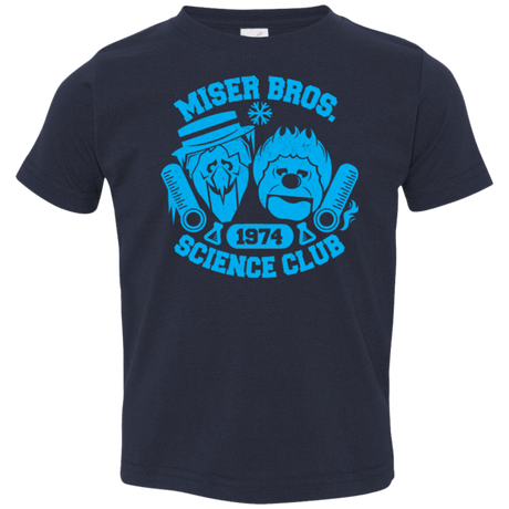 T-Shirts Navy / 2T Miser bros Science Club Toddler Premium T-Shirt
