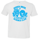 T-Shirts White / 2T Miser bros Science Club Toddler Premium T-Shirt