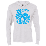T-Shirts Heather White / X-Small Miser bros Science Club Triblend Long Sleeve Hoodie Tee