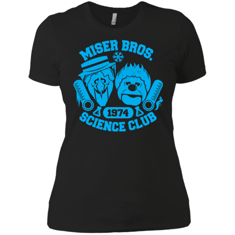 T-Shirts Black / X-Small Miser bros Science Club Women's Premium T-Shirt