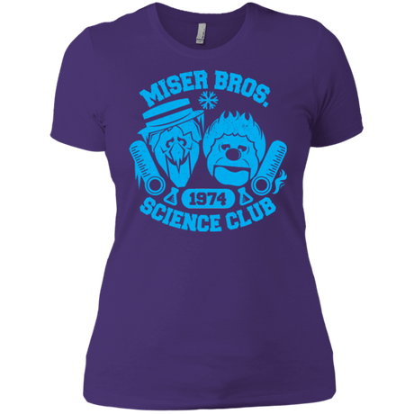 T-Shirts Purple / X-Small Miser bros Science Club Women's Premium T-Shirt
