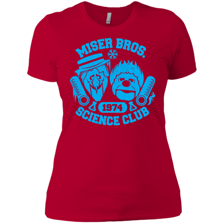 T-Shirts Red / X-Small Miser bros Science Club Women's Premium T-Shirt