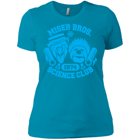 T-Shirts Turquoise / X-Small Miser bros Science Club Women's Premium T-Shirt