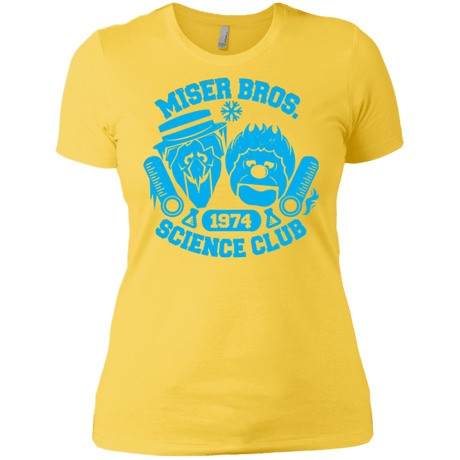 T-Shirts Vibrant Yellow / X-Small Miser bros Science Club Women's Premium T-Shirt