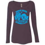 T-Shirts Vintage Purple / Small Miser bros Science Club Women's Triblend Long Sleeve Shirt