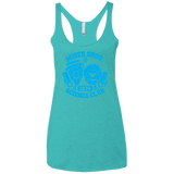 T-Shirts Tahiti Blue / X-Small Miser bros Science Club Women's Triblend Racerback Tank