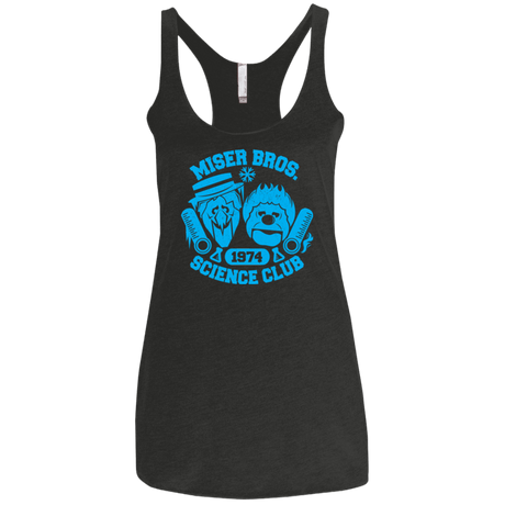 T-Shirts Vintage Black / X-Small Miser bros Science Club Women's Triblend Racerback Tank
