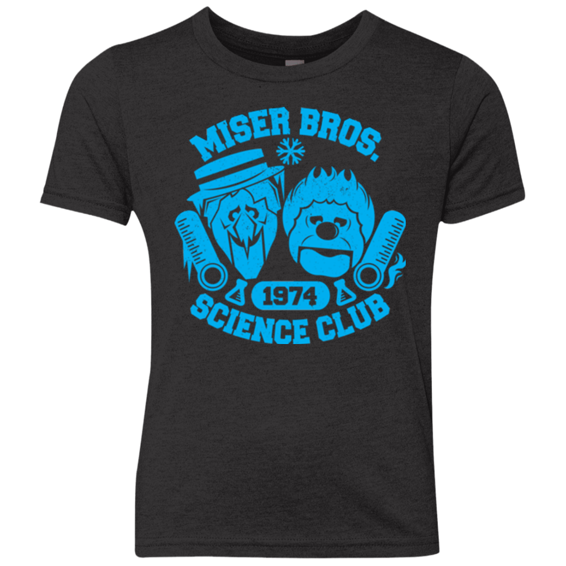 T-Shirts Vintage Black / YXS Miser bros Science Club Youth Triblend T-Shirt