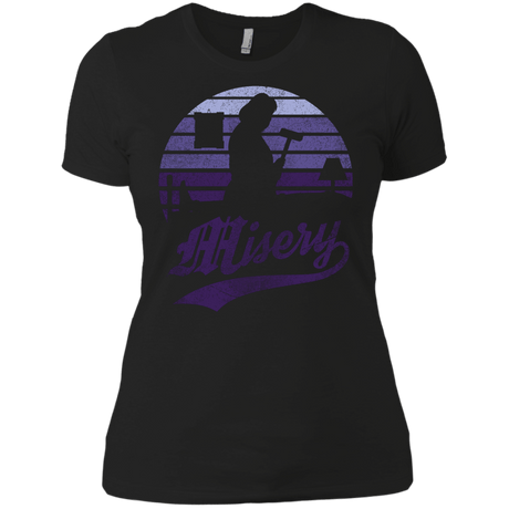 T-Shirts Black / X-Small Misery Sun Set Women's Premium T-Shirt