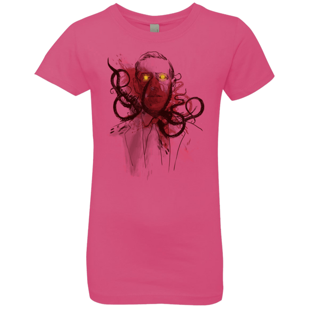 T-Shirts Hot Pink / YXS Miskatoninked Girls Premium T-Shirt