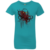 T-Shirts Tahiti Blue / YXS Miskatoninked Girls Premium T-Shirt