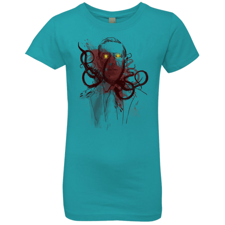 T-Shirts Tahiti Blue / YXS Miskatoninked Girls Premium T-Shirt