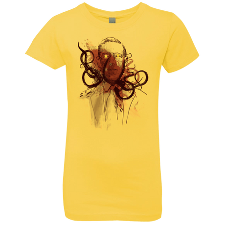 T-Shirts Vibrant Yellow / YXS Miskatoninked Girls Premium T-Shirt