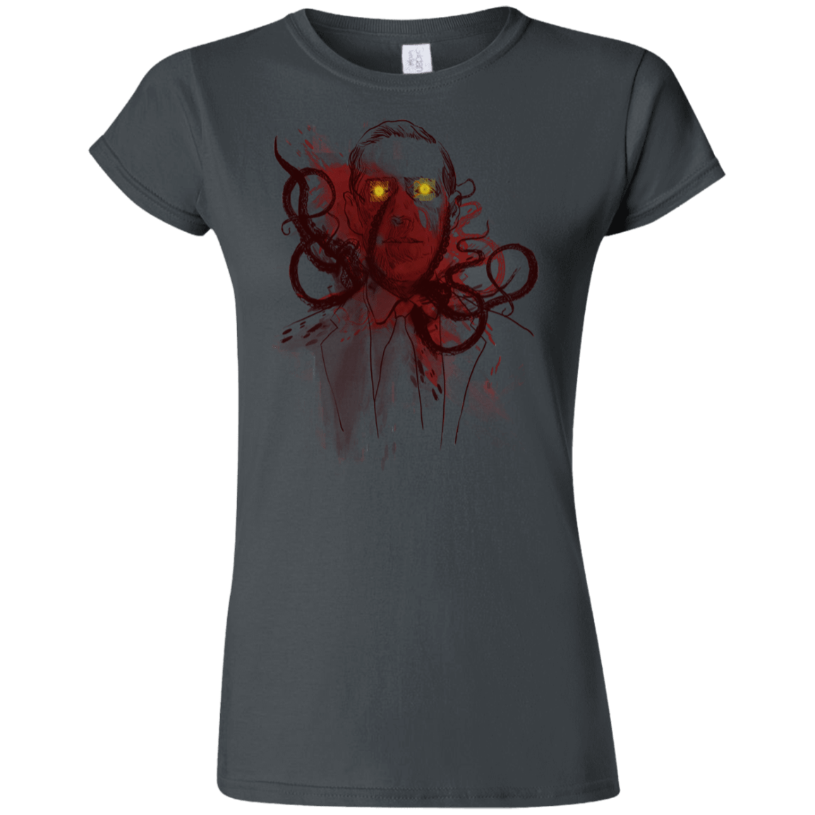 T-Shirts Charcoal / S Miskatoninked Junior Slimmer-Fit T-Shirt