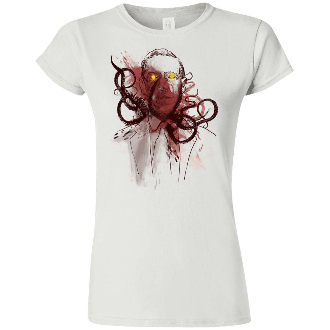 T-Shirts White / S Miskatoninked Junior Slimmer-Fit T-Shirt