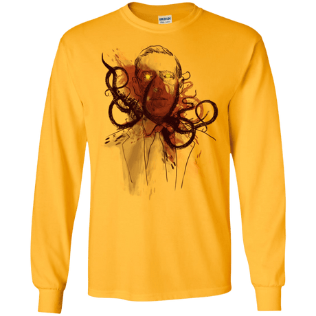 T-Shirts Gold / S Miskatoninked Men's Long Sleeve T-Shirt