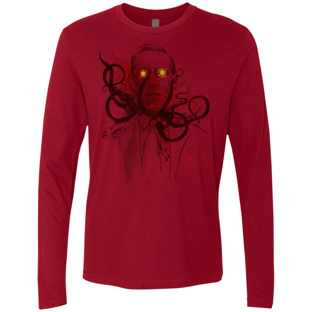 T-Shirts Cardinal / S Miskatoninked Men's Premium Long Sleeve