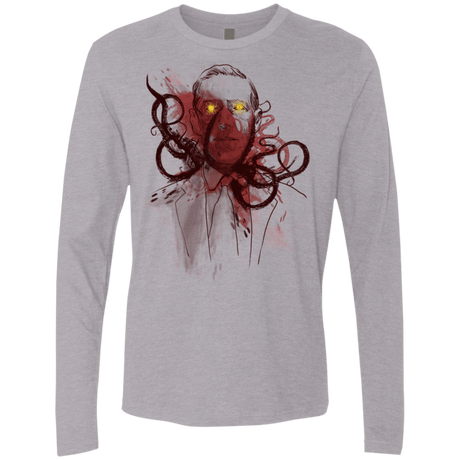 T-Shirts Heather Grey / S Miskatoninked Men's Premium Long Sleeve