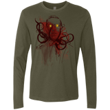 T-Shirts Military Green / S Miskatoninked Men's Premium Long Sleeve
