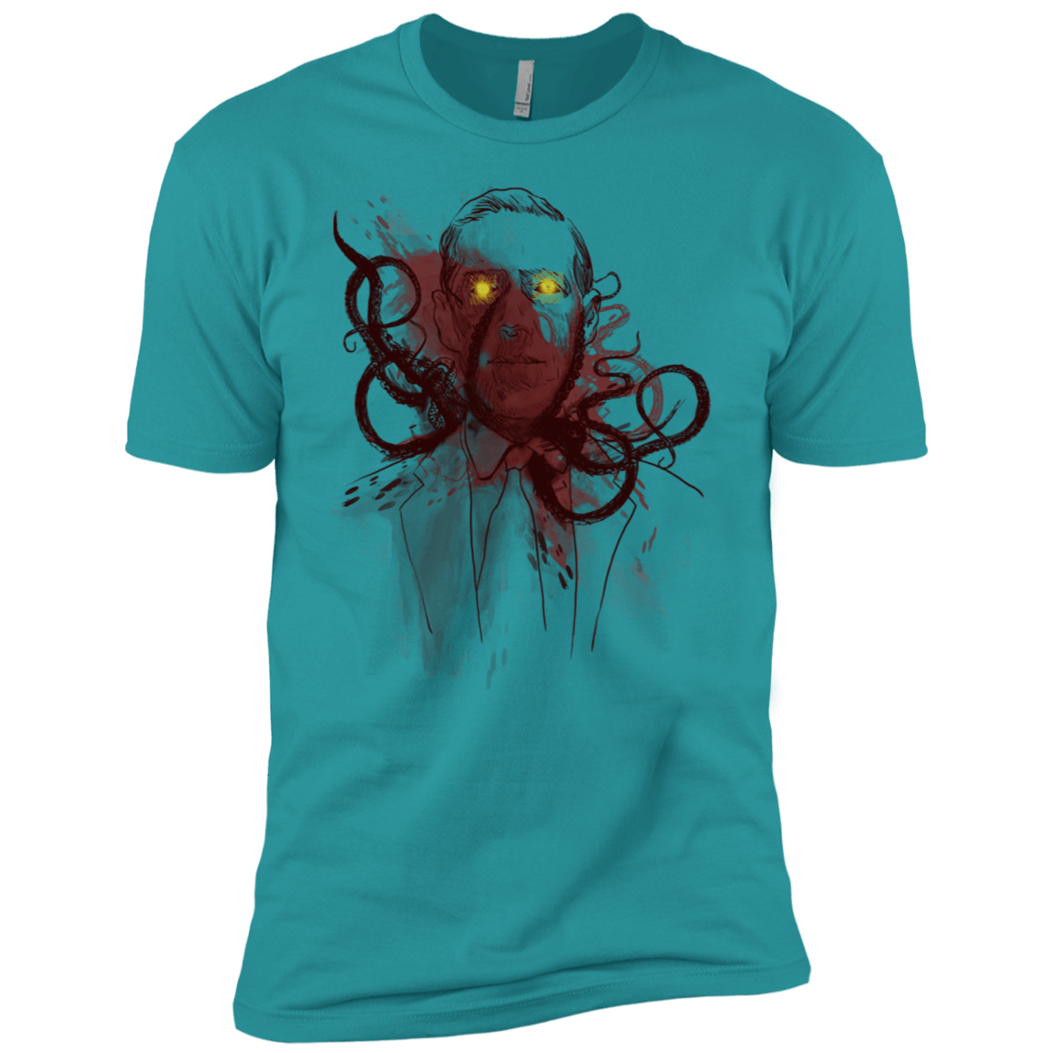 T-Shirts Tahiti Blue / X-Small Miskatoninked Men's Premium T-Shirt