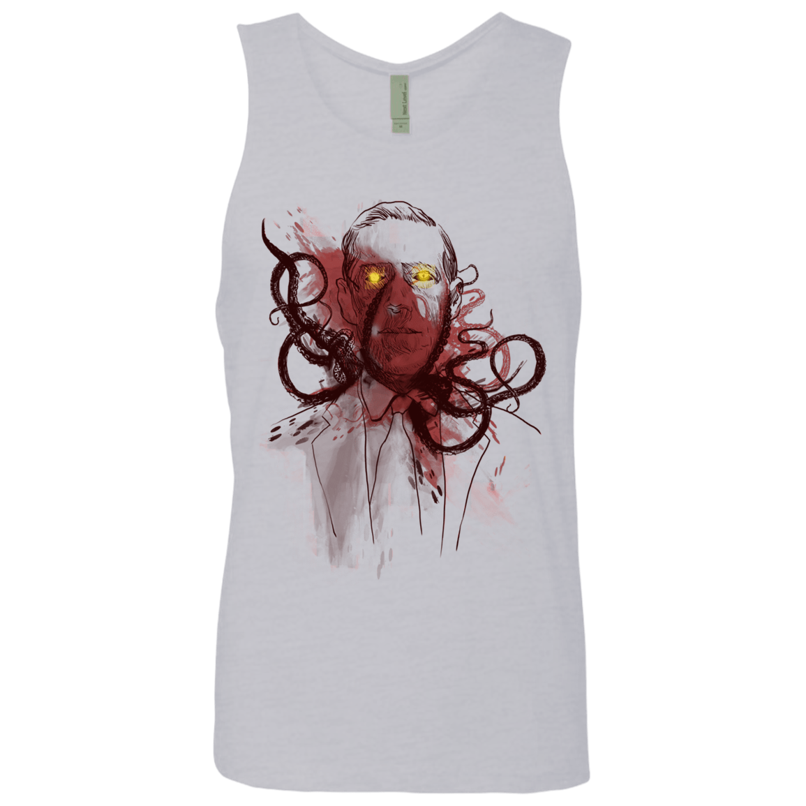 T-Shirts Heather Grey / S Miskatoninked Men's Premium Tank Top