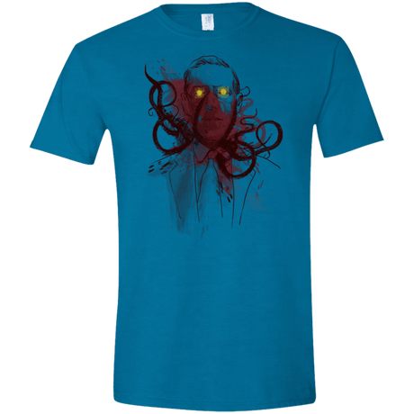 T-Shirts Antique Sapphire / S Miskatoninked Men's Semi-Fitted Softstyle