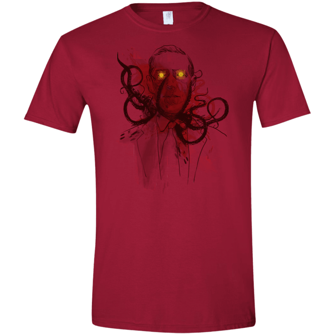 T-Shirts Cardinal Red / S Miskatoninked Men's Semi-Fitted Softstyle