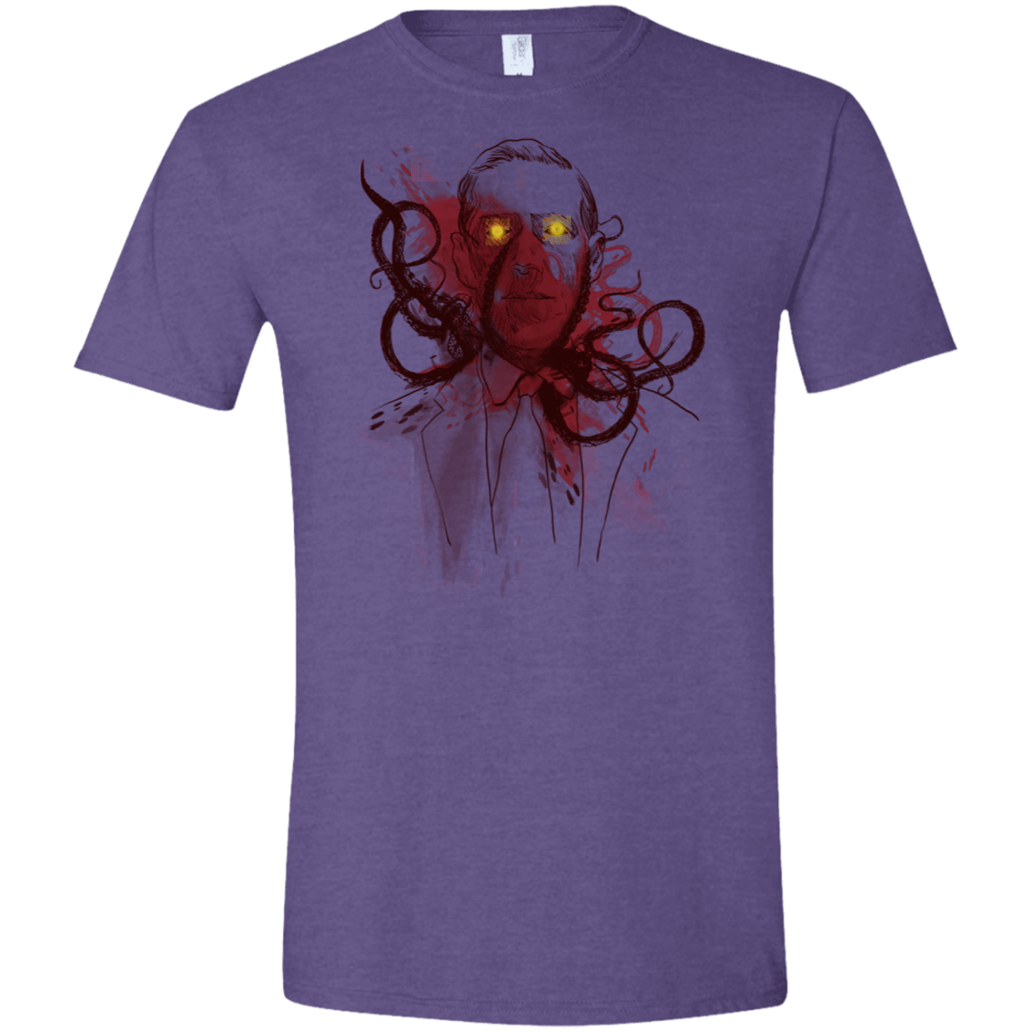 T-Shirts Heather Purple / S Miskatoninked Men's Semi-Fitted Softstyle