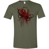 T-Shirts Military Green / S Miskatoninked Men's Semi-Fitted Softstyle