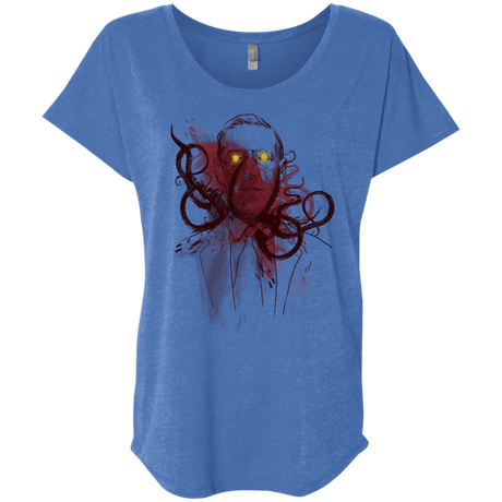 T-Shirts Vintage Royal / X-Small Miskatoninked Triblend Dolman Sleeve