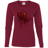T-Shirts Cardinal / S Miskatoninked Women's Long Sleeve T-Shirt