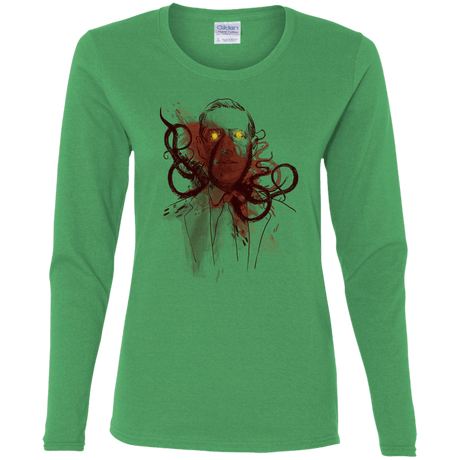 T-Shirts Irish Green / S Miskatoninked Women's Long Sleeve T-Shirt