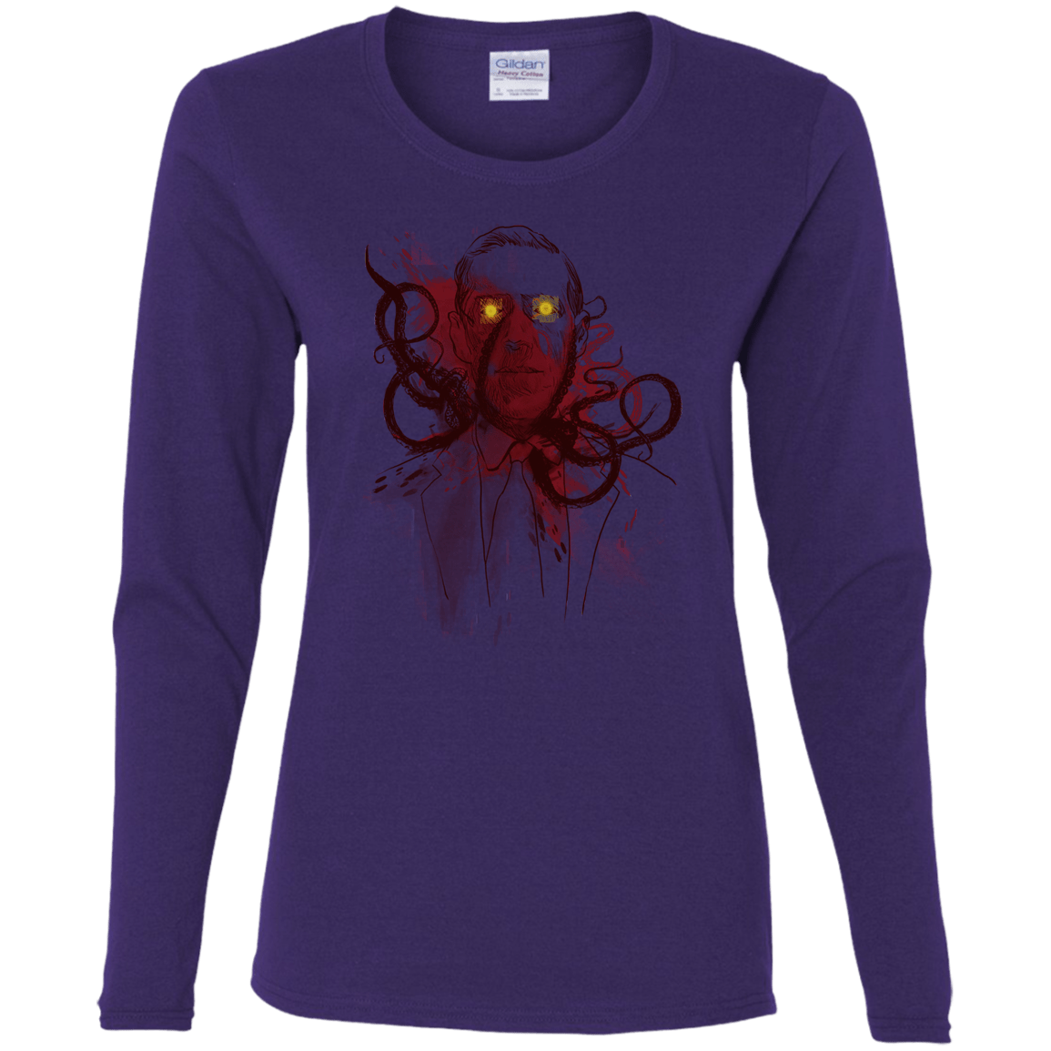 T-Shirts Purple / S Miskatoninked Women's Long Sleeve T-Shirt