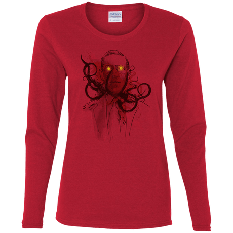 T-Shirts Red / S Miskatoninked Women's Long Sleeve T-Shirt