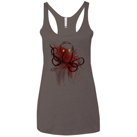 T-Shirts Macchiato / X-Small Miskatoninked Women's Triblend Racerback Tank
