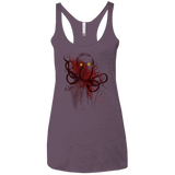 T-Shirts Vintage Purple / X-Small Miskatoninked Women's Triblend Racerback Tank
