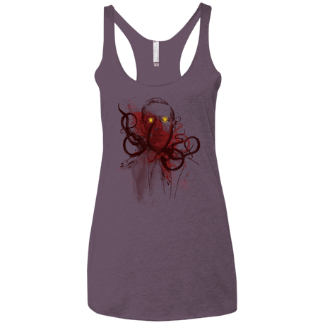 T-Shirts Vintage Purple / X-Small Miskatoninked Women's Triblend Racerback Tank