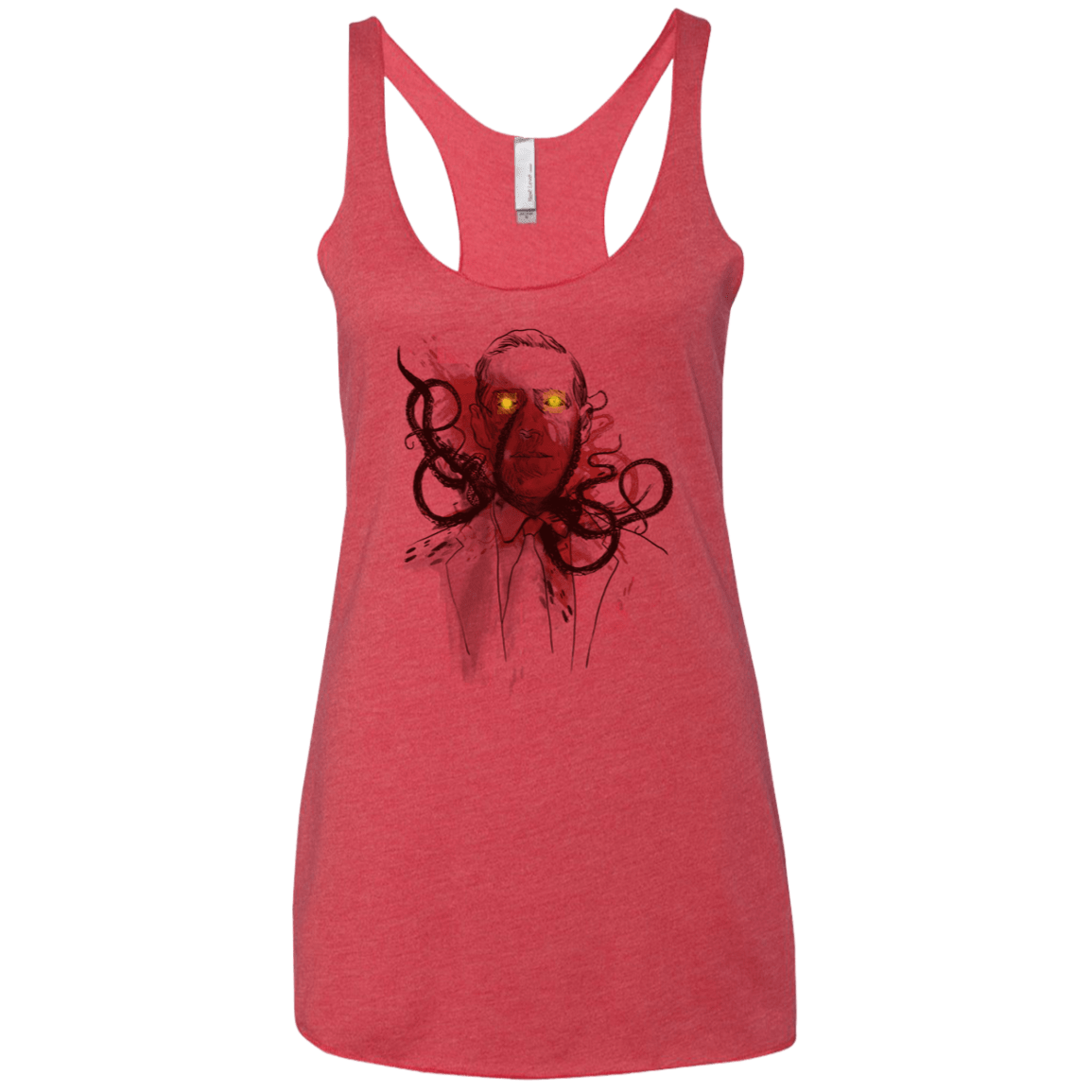 T-Shirts Vintage Red / X-Small Miskatoninked Women's Triblend Racerback Tank