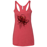 T-Shirts Vintage Red / X-Small Miskatoninked Women's Triblend Racerback Tank