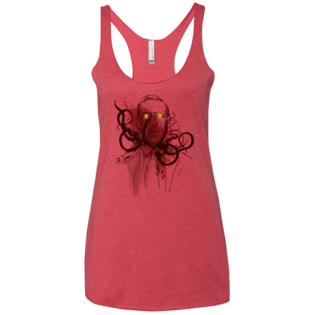 T-Shirts Vintage Red / X-Small Miskatoninked Women's Triblend Racerback Tank
