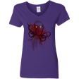 T-Shirts Purple / S Miskatoninked Women's V-Neck T-Shirt