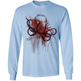 T-Shirts Light Blue / YS Miskatoninked Youth Long Sleeve T-Shirt
