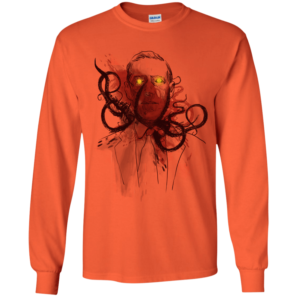 T-Shirts Orange / YS Miskatoninked Youth Long Sleeve T-Shirt