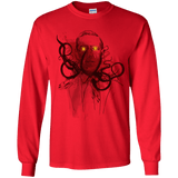 T-Shirts Red / YS Miskatoninked Youth Long Sleeve T-Shirt