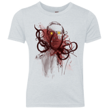 T-Shirts Heather White / YXS Miskatoninked Youth Triblend T-Shirt