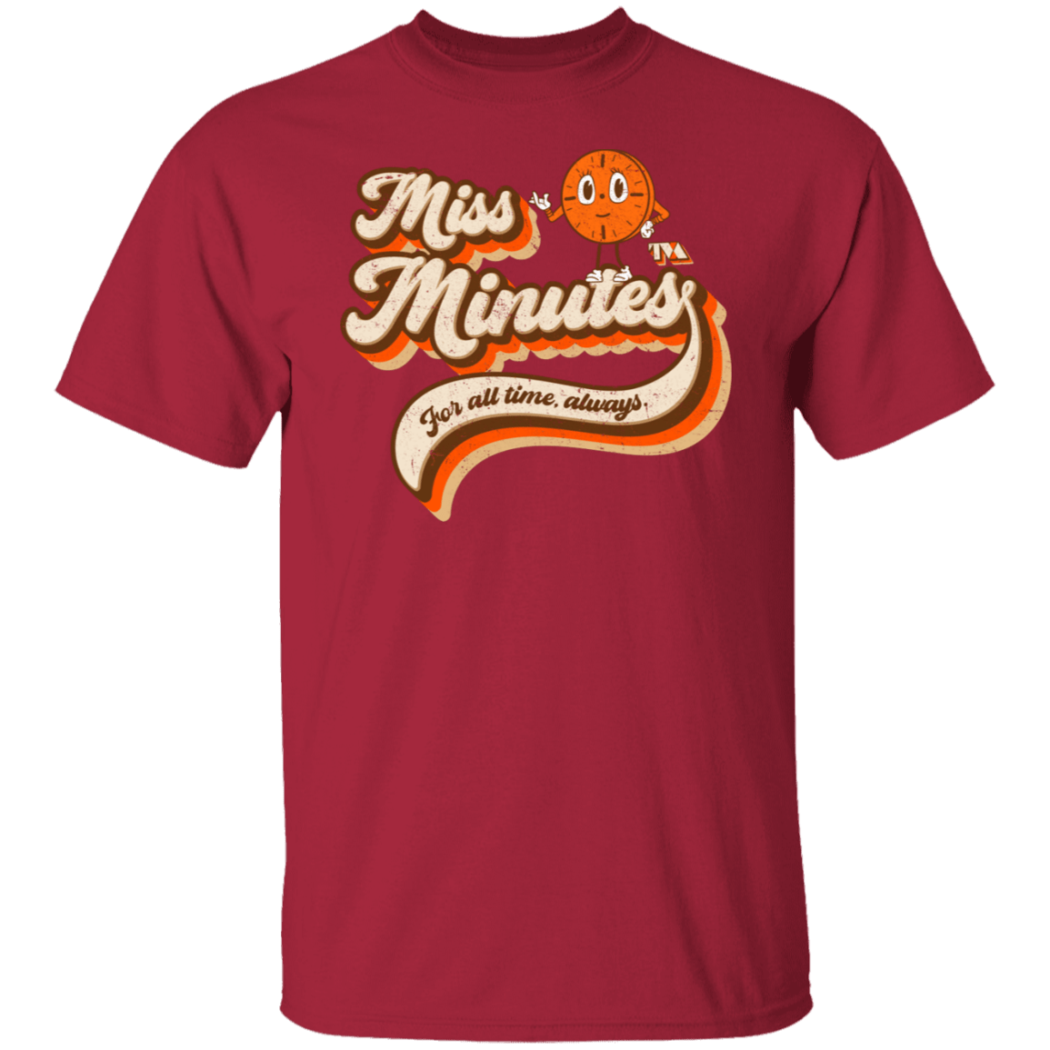 T-Shirts Cardinal / S Miss Minutes T-Shirt
