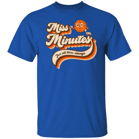 T-Shirts Royal / S Miss Minutes T-Shirt