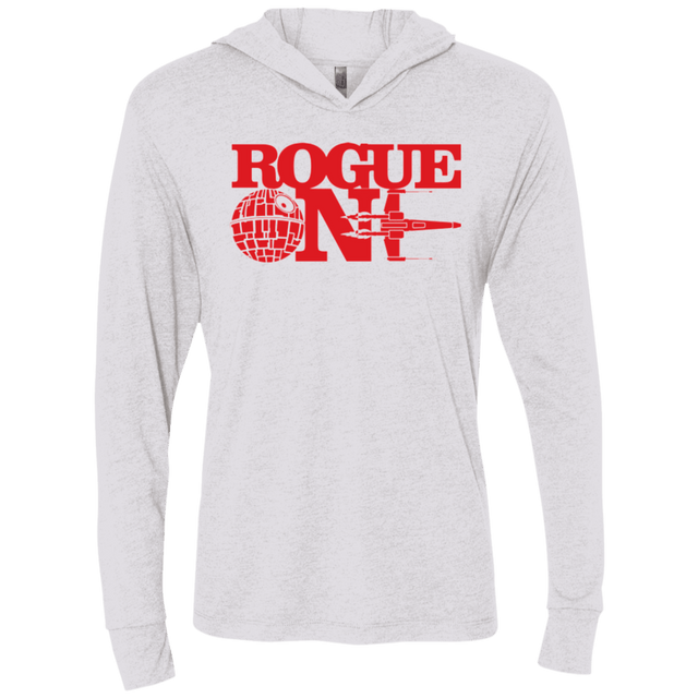 T-Shirts Heather White / X-Small Mission Impossible Triblend Long Sleeve Hoodie Tee