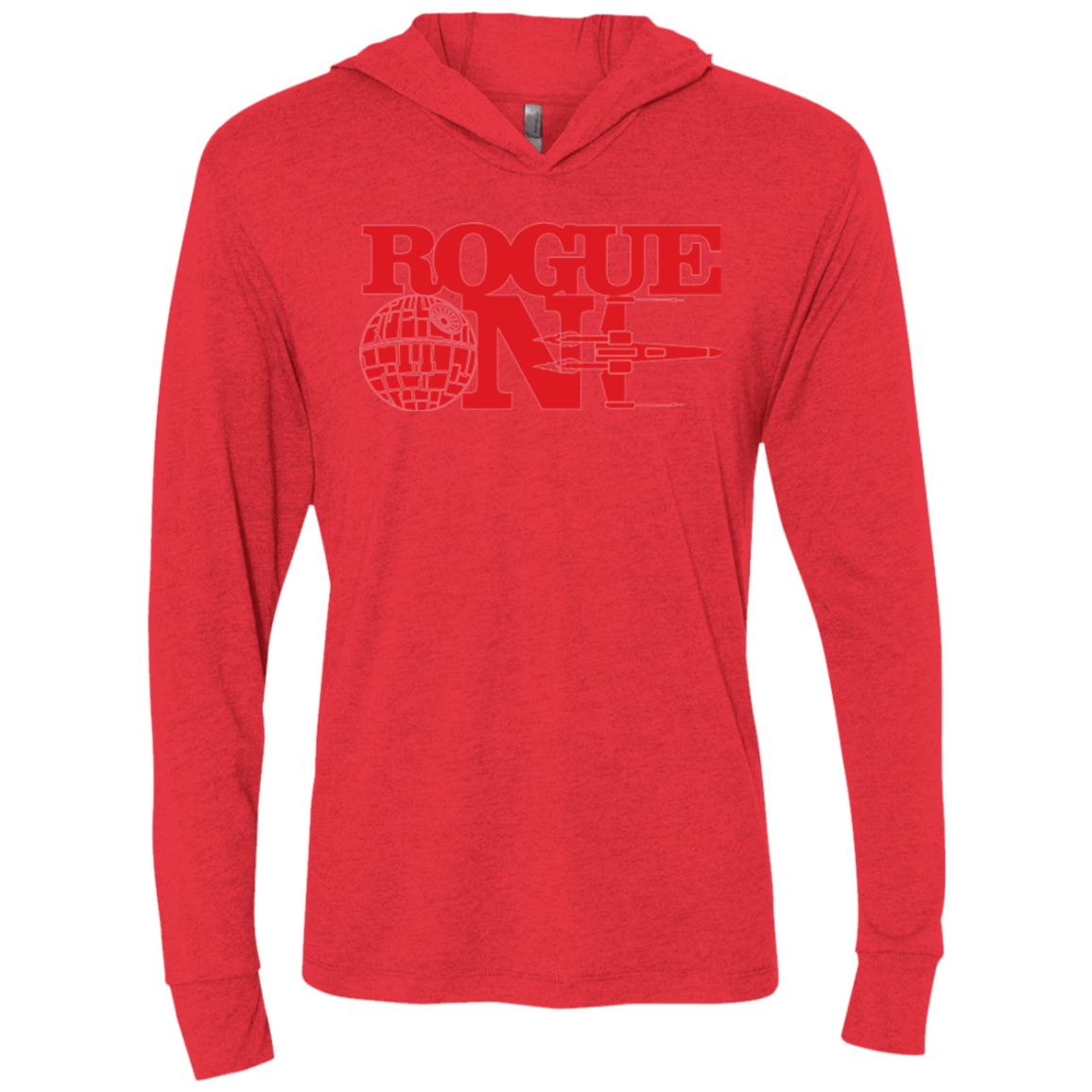 T-Shirts Vintage Red / X-Small Mission Impossible Triblend Long Sleeve Hoodie Tee